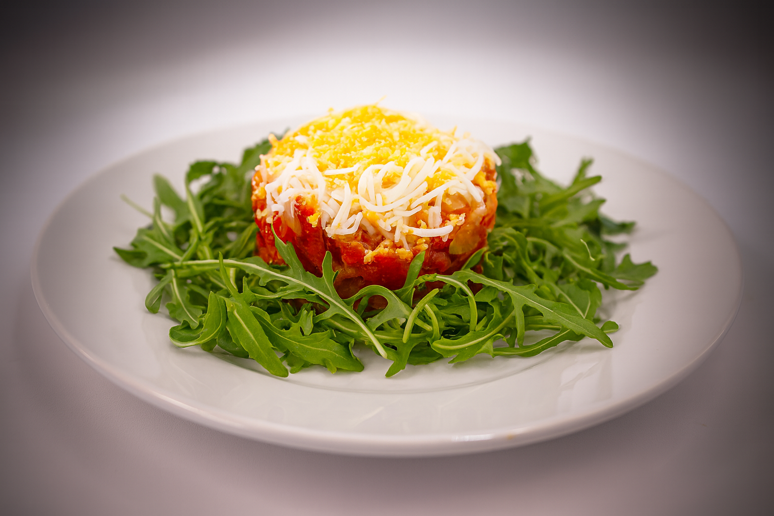 Esgarraet de pimiento a la llama y bacalao